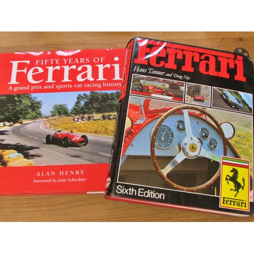 659 - An extensive collection of books relating to motor cars, to include Aston Martin, Ferrari, Sports Ca... 