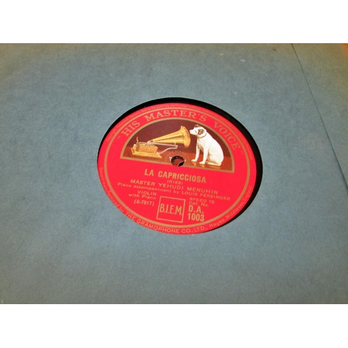 662 - An extensive and varied collection of 78s, many in their original presentation boxes, largely from t... 