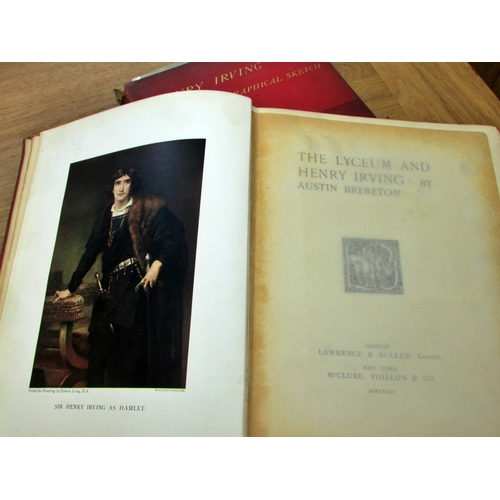 675 - An interesting collection of ephemera relating to Sir Henry Irving (1838-1905) to include a collecti... 