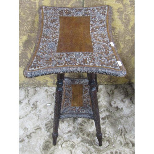 1183 - A collection of furniture including a pair of Edwardian mahogany elbow chairs with pierced splats, a... 