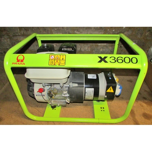 1170 - A Prama X3600 generator