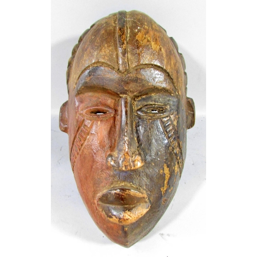 530 - Five African tribal masks, from Cameroon, Ivory Coast and North West Africa