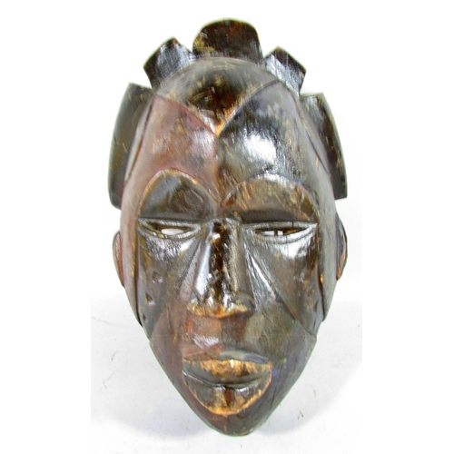 531 - Five African tribal masks, from Cameroon, Ivory Coast and North West Africa