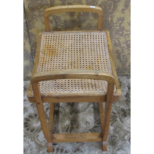 1320 - Two cane seated stools (2)