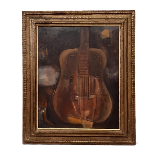 1615 - John Illsley (b.1949) - 'Guitar IV' (1999), oil on canvas, initialled, titled and dated verso, toget... 