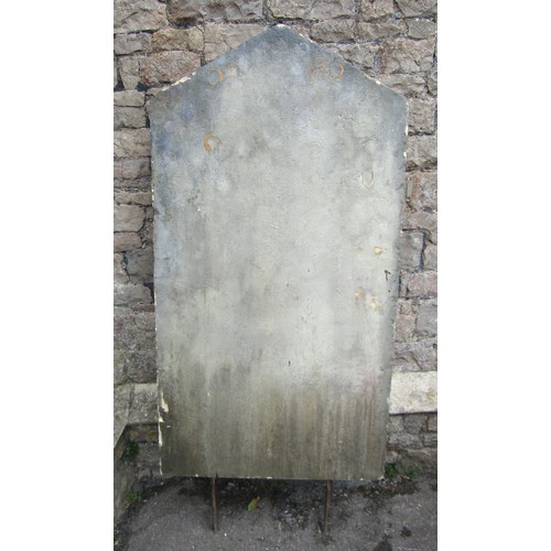 1452 - A large and unusual novelty over-sized mock stone (fibreglass) tomb stone, ‘In Loving Memory of Wilf... 