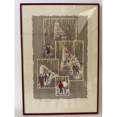 1712 - Jean Garside - 'Race to the Top', limited edition lithograph in colours, signed, titled and numbered... 