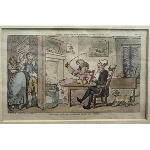 1725 - After Thomas Rowlandson (1756 - 1827) A collection of twenty-nine 19th century Dr. Syntax caricature... 