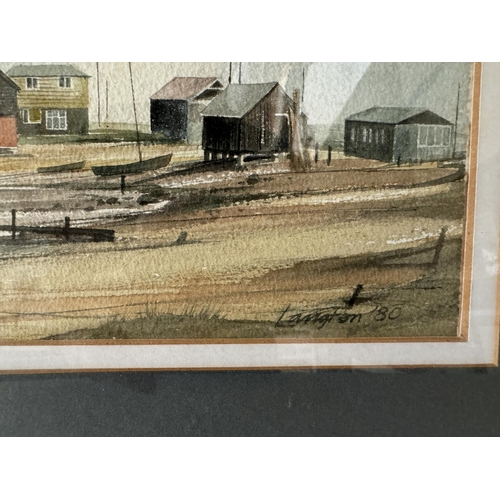 1653 - Two watercolours: William Palmer Robins (British 1882-1959) - 'Southwick', signed lower right with t... 