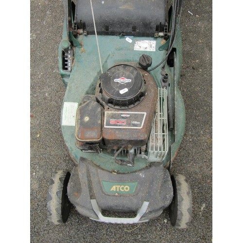 1102 - An Atco petrol driven rotary lawn mower with Briggs & Stratton 500 series engine