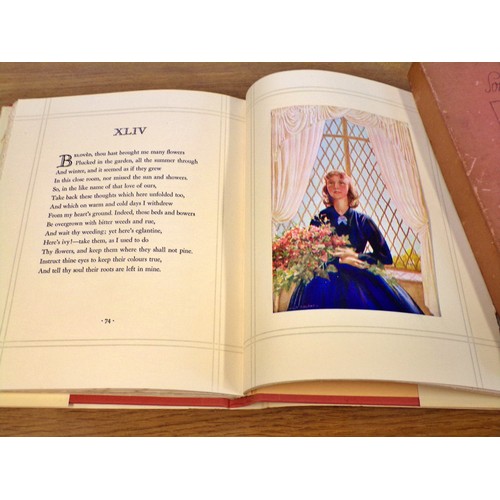 613A - Sonnets from the Portuguese by Elizabeth Barrett Browning (1806-1861), illustrated by Willy Pogany (... 