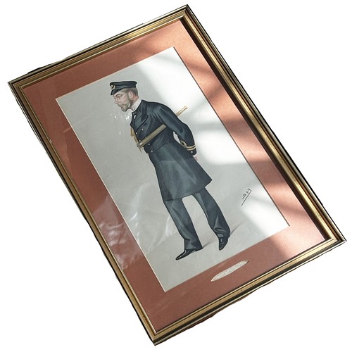 568 - Four framed Spy prints ‘Our Sailor Prince’, ‘Our Soldier Prince’, ‘The Student Price’ and ‘Brown’, t... 