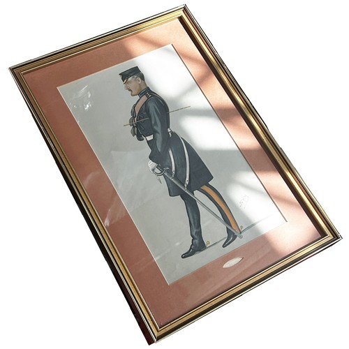 568 - Four framed Spy prints ‘Our Sailor Prince’, ‘Our Soldier Prince’, ‘The Student Price’ and ‘Brown’, t... 