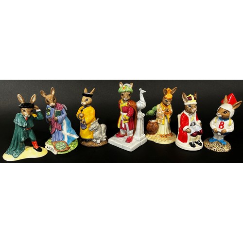 11 - Bunnykins figures, Royal Doulton Nationalistic group (20) to include USA, Spain, UK, Ireland, etc