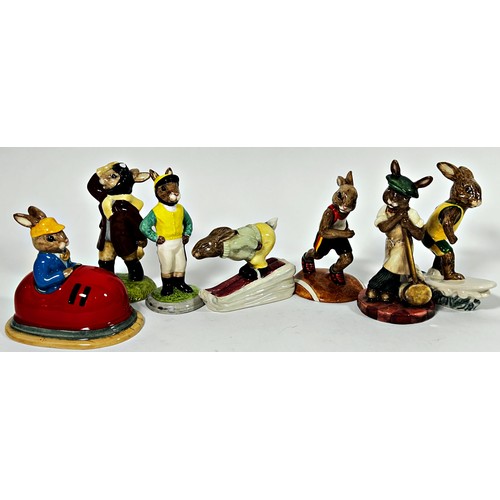 25 - A group of Bunnykins figures, featuring occupations, sports and pastimes by Royal Doulton (20)