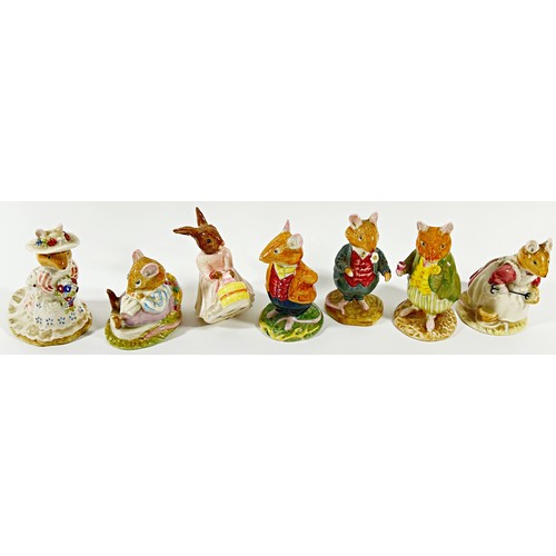 93 - Seven Royal Doulton figures, from the Bramley Hedge collection (7)