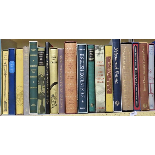 801 - A Folio Society collection of books, mainly literature, poetry and biography (30)