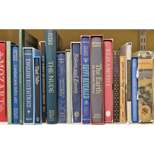 803 - A Folio Society collection of books, mainly natural history and the arts (34)