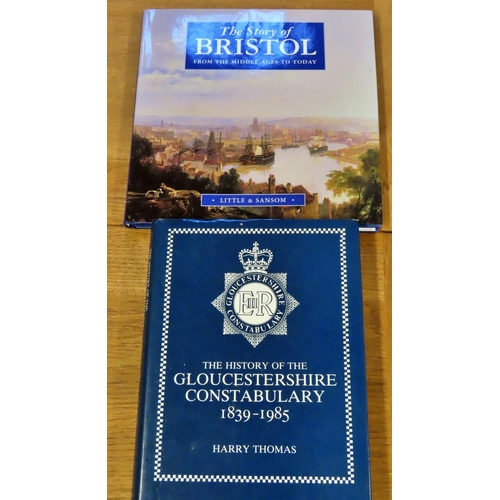 806 - A collection of local interest books to include Gloucestershire, The Cotswolds, Bristol and The West... 