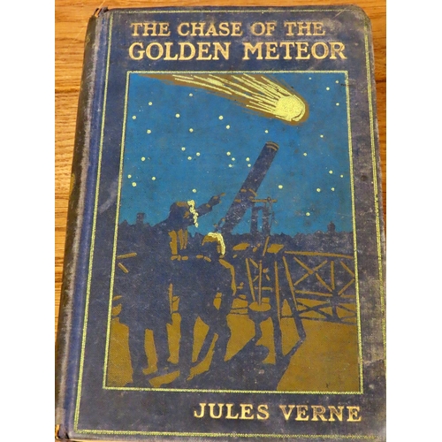 808 - A mixed library of literature to include A Gloucestershire Lad (1918) The Chase of the Golden Meteor... 