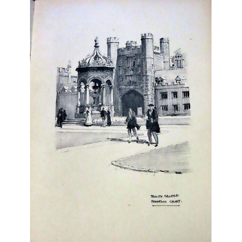 809 - Cambridge University interest to include a Sketch Book by Walter M Keesey (1913) (10)