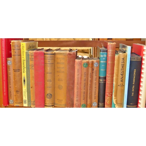 818 - A large library of medical history and reference books (50+) mainly relating to anaesthesia