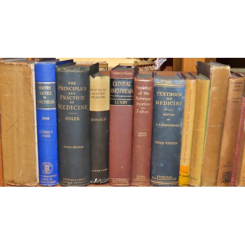 818 - A large library of medical history and reference books (50+) mainly relating to anaesthesia