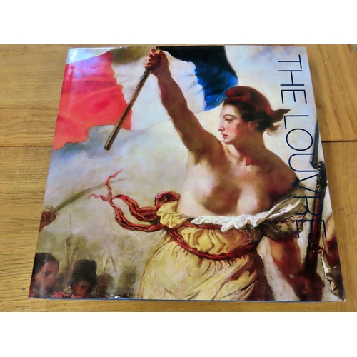 830 - A collection of large quality hardbacks relating to art and art history including The Louvre, The He... 