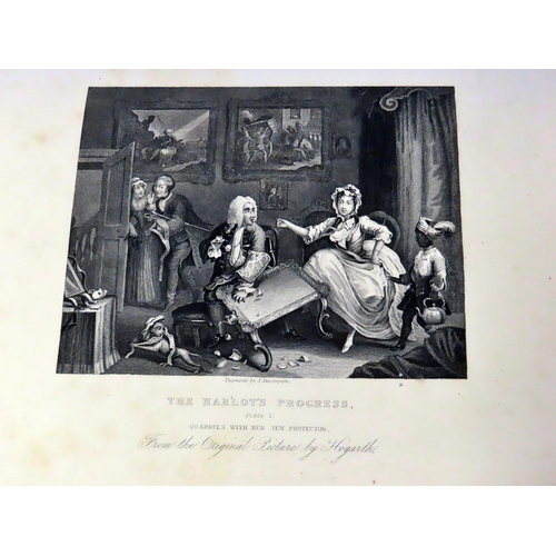 859 - The Complete Works of William Hogarth (in a series of one hundred and fifty steel engravings from th... 