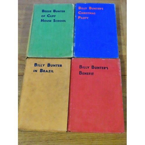 820 - A small library of Bunter books by Frank Richards, in colourful cloth bindings, all first editions e... 