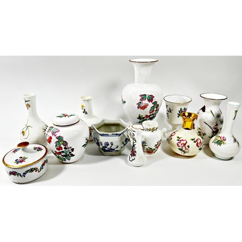 148 - miscellaneous ceramics including Royal Winton sundae dishes, ginger jars, Carltonware etc.