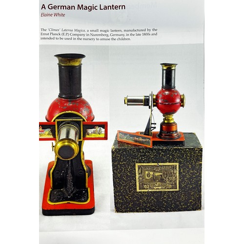 673 - A “Climax” Laterna Magica, manufactured by the Ernst Plank (EP) Company in Nuremberg Germany circa l... 