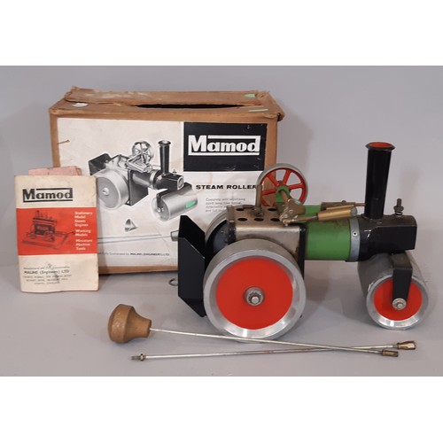 893 - 1960's Mamod Steam roller SR1 in original box