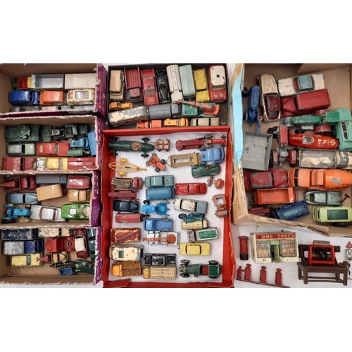 897 - A collection of unboxed model vehicles, mostly Lesney Matchbox toys, others by Dinky, Hot Wheels etc... 