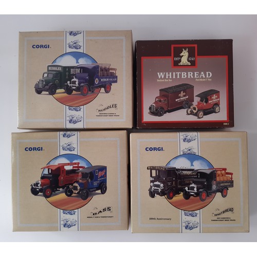 904 - 9 boxed model vehicles including Corgi Regional  Brewery box sets, a boxed Classic car by Tonka/ Pol... 