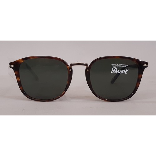 22 - A pair of 'Havana' Calligraphy Edition sunglasses by Persol model P03186S, size 51-21-145, unused wi... 