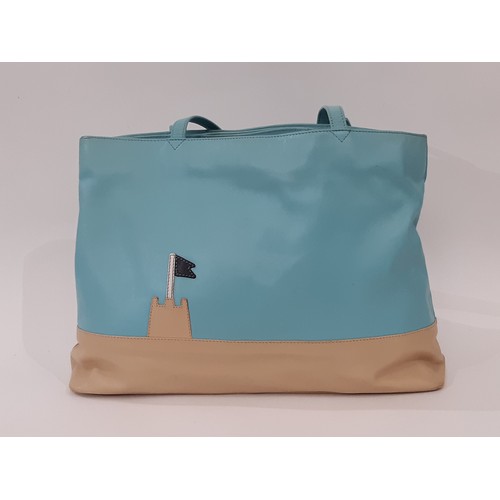 112 - Radley 'Beach Hut' Tote Bag 2002; this was Radley's first signature bag and features 4 beach huts an... 