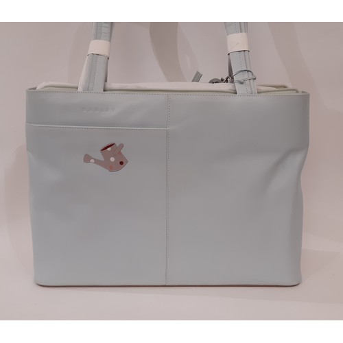 113 - Radley 'Springtime' Large Tote Bag 2008, with tags, attached coin purse and dust bag. 38x28x10cm