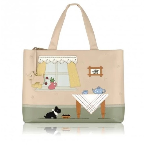 121 - Radley 'Home Sweet Home' 2006 Grab Bag; new and with contents never unpacked, with tags, leather cre... 