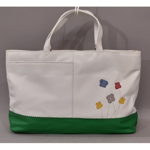 129 - Radley 'Garden' 2004 Grab Bag, Purse and Mini Bag. Grab bag (no dog tag) is 30x20x7cm and has detach... 