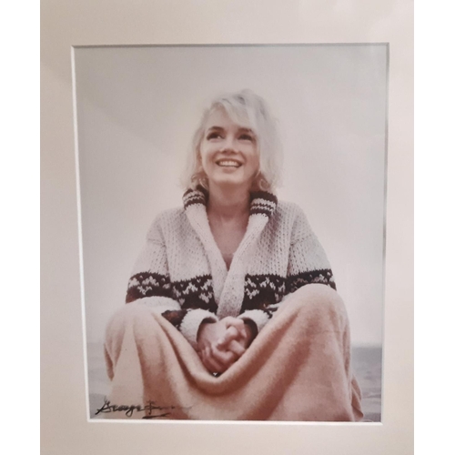 130 - Limited edition photograph of Marilyn Monroe  by George Barris (1922-2016) - 'Marilyn Monroe on Sant... 