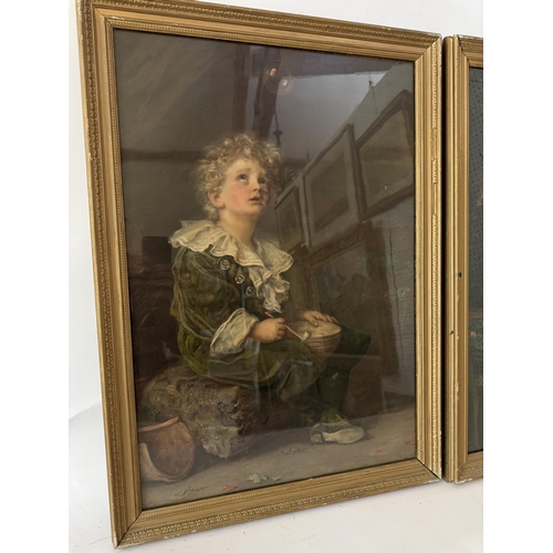 1926 - Two 19th century framed Pears chromolithographic prints After John Everett Millais, to include:  - '... 