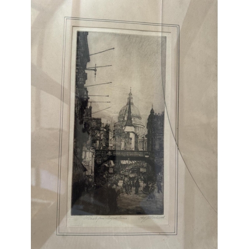 1929 - Four framed prints, to include: After Adolphe Braun - 'The Matterhorn' black and white photograph, 4... 