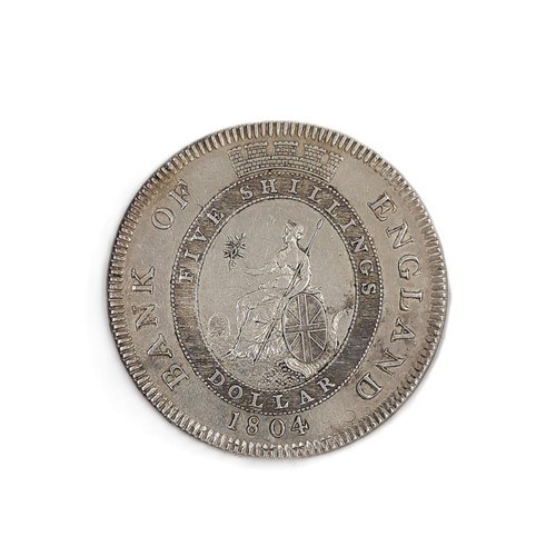 202 - George III, 1760-1820. Bank Of England Dollar, 1804. (1 coin).