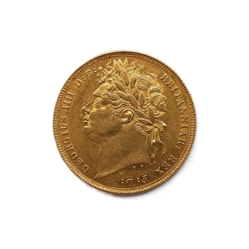 213 - George IV, 1820-30. Sovereign, 1821. (1 coin).