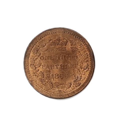 247 - Victoria, 1837-1901. Third Farthing, 1866. (1 coin).