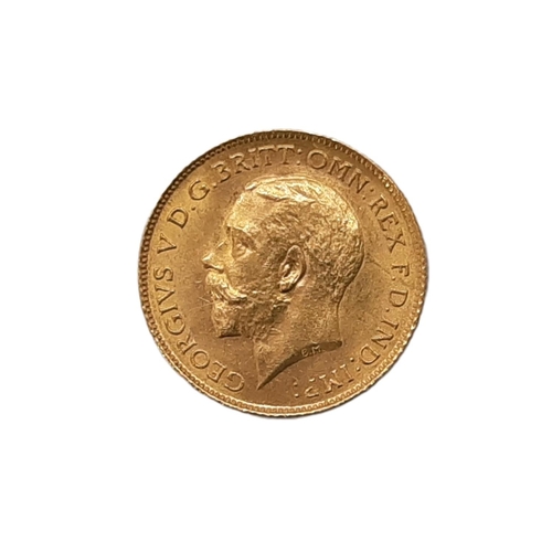 256 - George V, 1910-36. Half Sovereign, 1914. (1 coin).