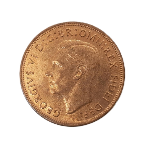 262 - George VI, 1937-52. Penny, 1951. Scarce. (1 coin).