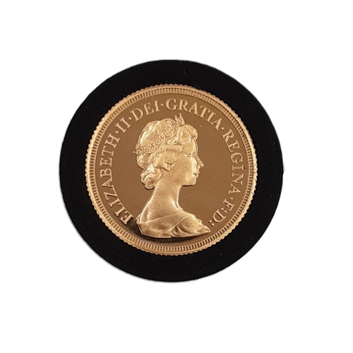 265 - Elizabeth II, 1952-2022. Proof Sovereign, 1979. In Royal Mint box of issue. (1 coin)