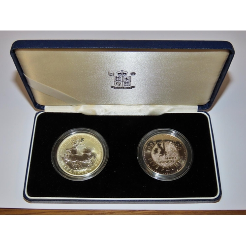 411 - Royal Mint Collectable Commemorative Coin Sets, to include 1989 United Kingdom Brilliant Uncirculate... 